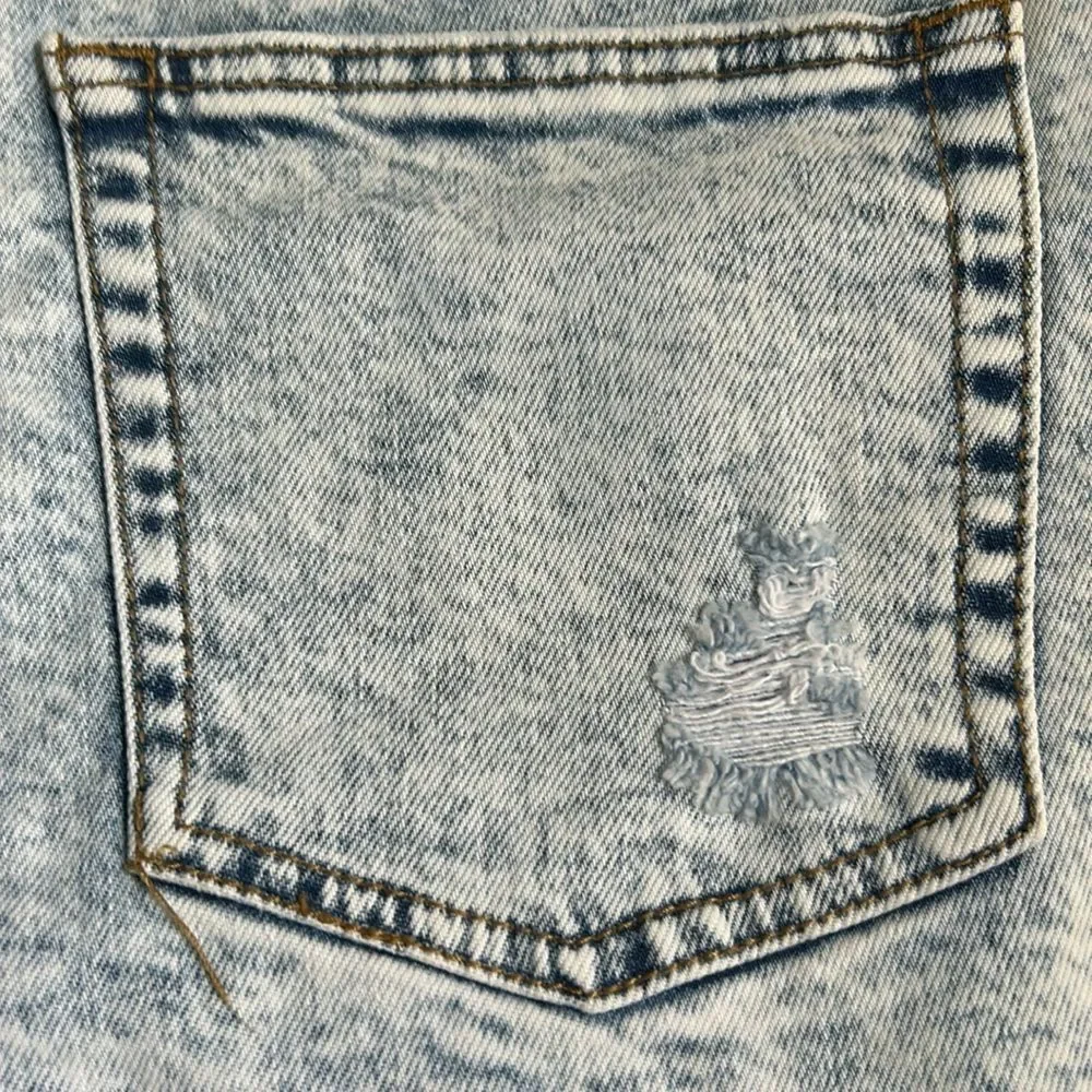 l&M Cut Off Lightwash Denim Shorts Large New - Picture 12 of 12